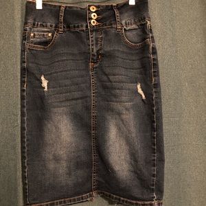 Jean Skirt
